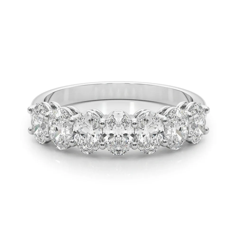 Penelope Oval Women's Diamond Wedding Ring