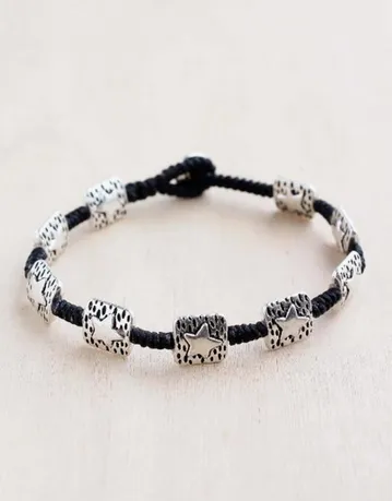 Rhodium Plated Alloy Bracelets