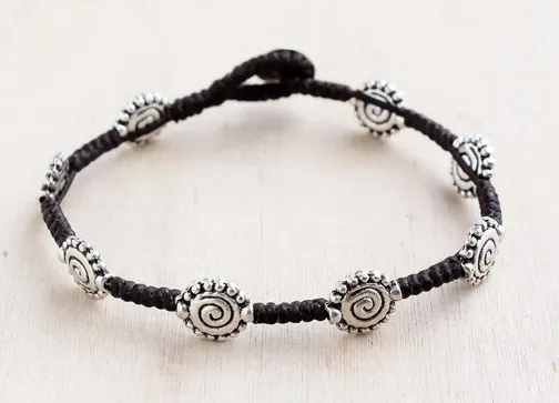 Rhodium Plated Alloy Bracelets