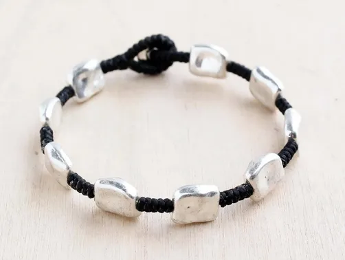 Rhodium Plated Alloy Bracelets