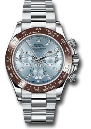 Rolex Daytona Platinum Ice Blue Dial 116506