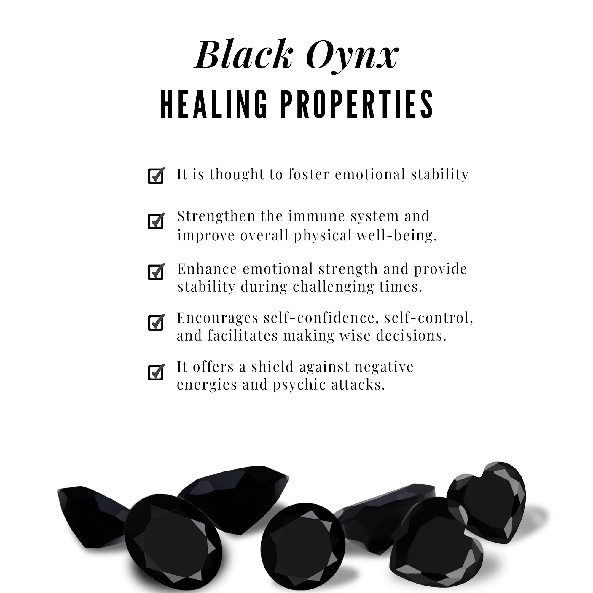 Round Shape Black Onyx Halo Engagement Ring with Diamond
