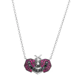 SARAH ZHUANG - FANTASY GARDEN - LADYBIRD NECKLACE