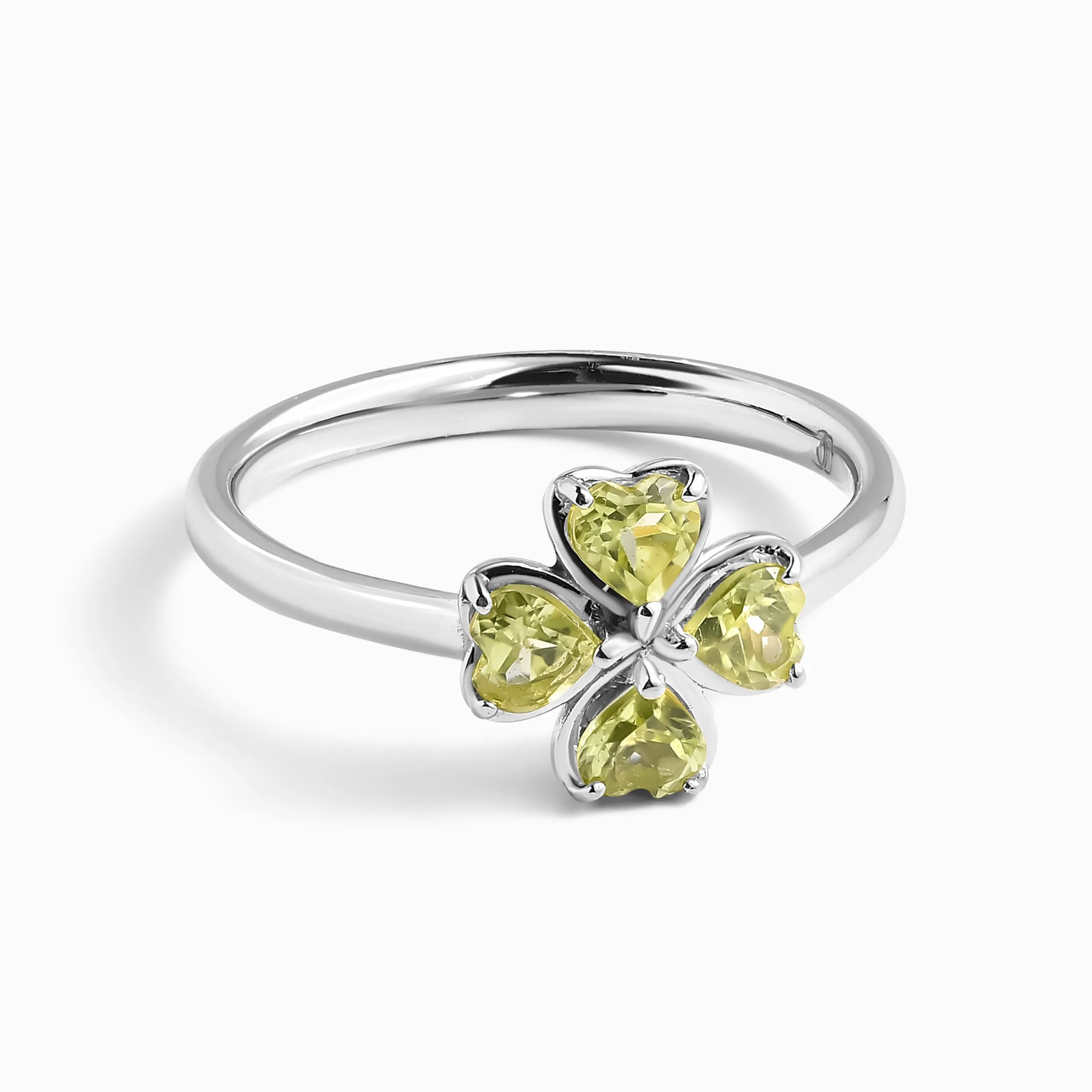 Shamrock Ring - Peridot