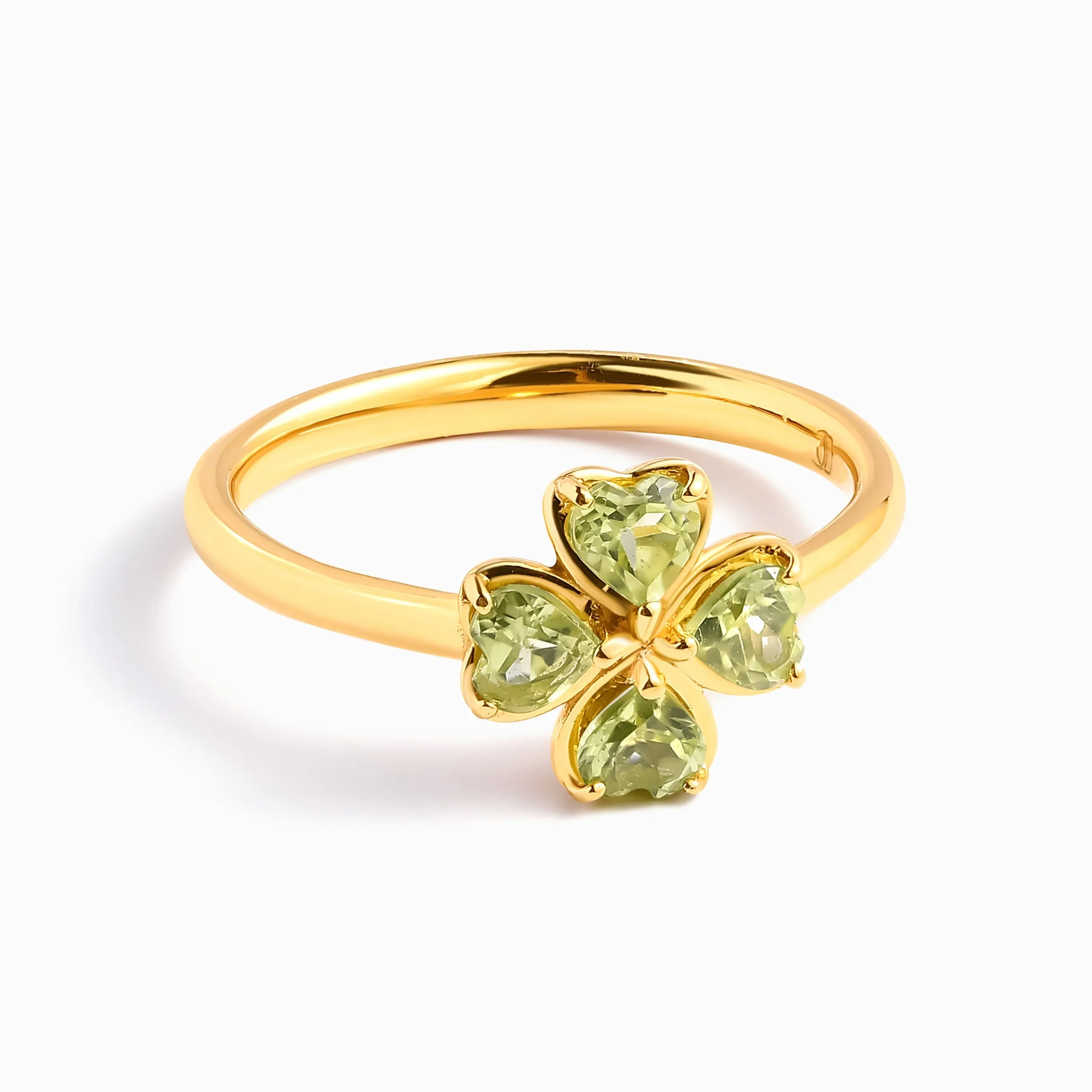 Shamrock Ring - Peridot