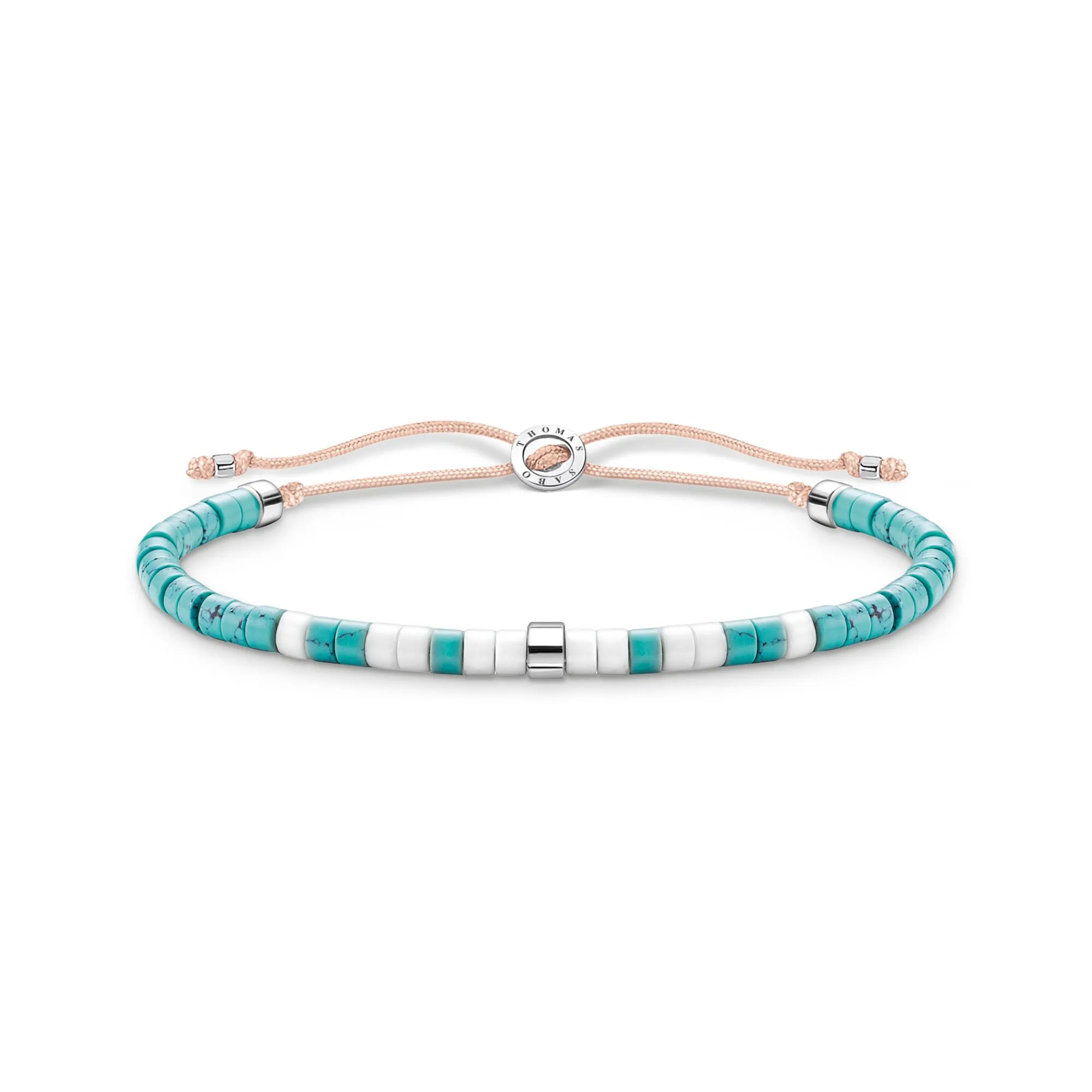 Thomas Sabo Bracelet With Turquoise Stones A2062-058-7